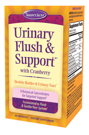 Nature's Secret Urinary Flush & Support 60 Capsules