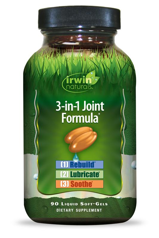 Irwin Naturals 3-in-1 Joint Formula 90 Liquid Softgels