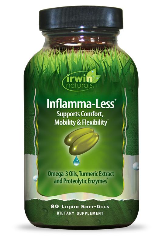 Irwin Naturals Inflamma-Less 80 Liquid Softgels