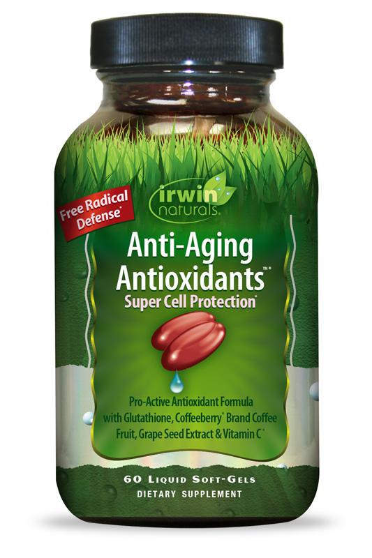 Irwin Naturals Anti-Aging Antioxidants 60 Liquid Softgels
