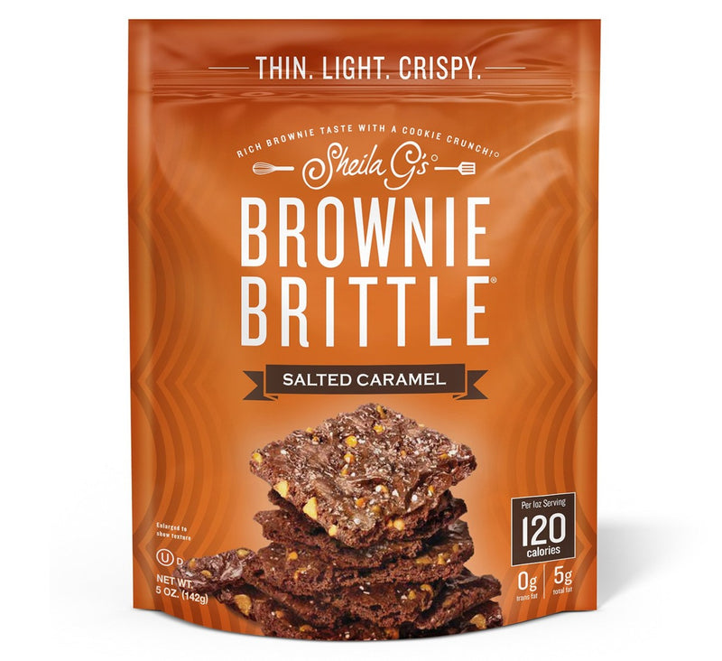 Sheila G's Brownie Brittle Salted Caramel 5 oz