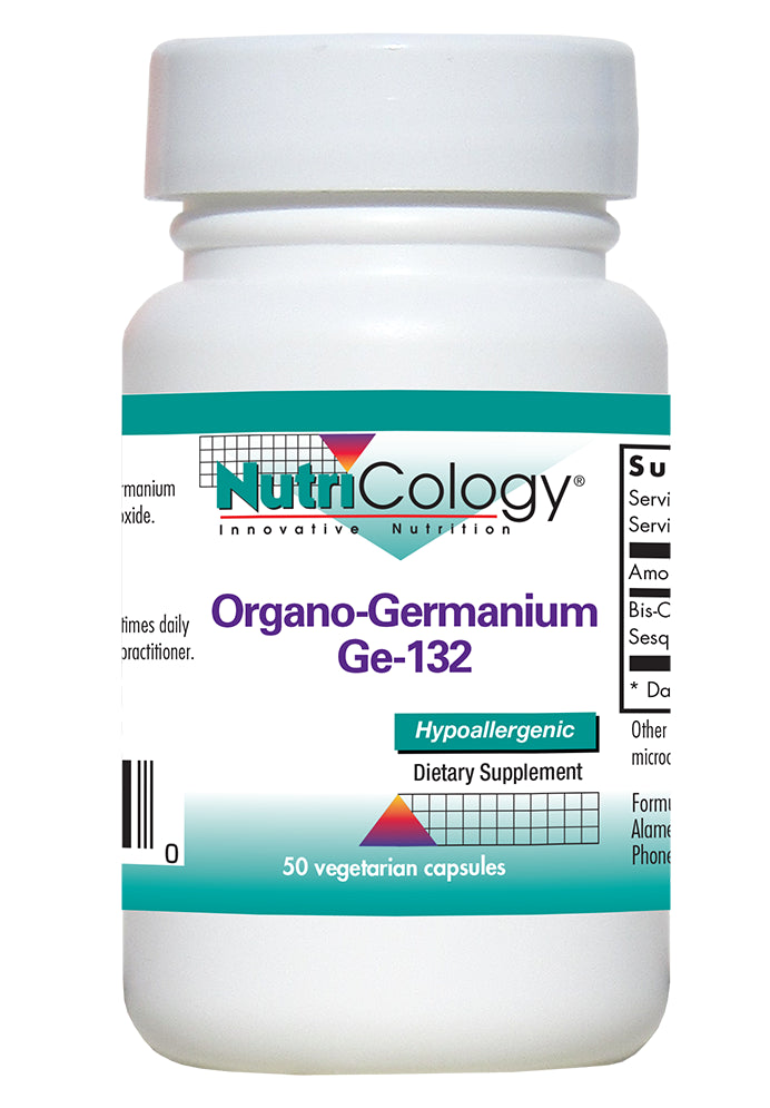 Nutricology Organo-Germanium Ge-132 50 Veg Capsules