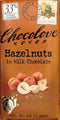 CHOCOLOVE Hazelnuts in Milk Chocolate 3.2 oz
