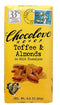CHOCOLOVE Toffee & Almonds in Milk Chocolate 3.2 oz