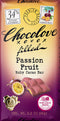 CHOCOLOVE Chocolove XOXOX Filled Passion Fruit Ruby Cacao Bar 3.2 oz