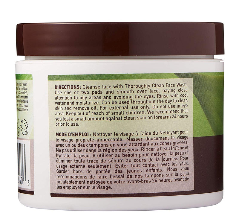 DESERT ESSENCE Natural Tea Tree Oil Facial Cleansing Pads Original 50 Pads