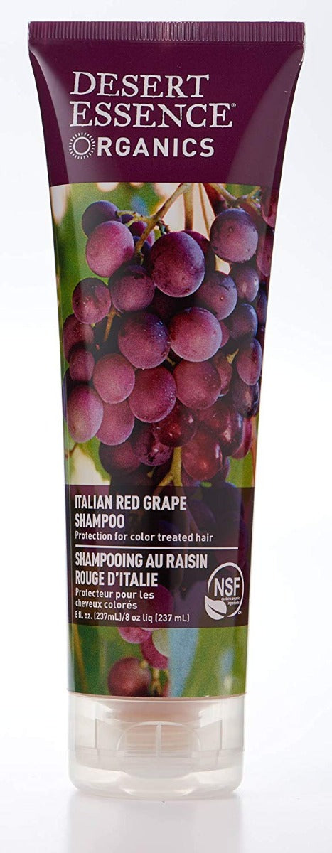 DESERT ESSENCE Organics Shampoo Italian Red Grape 8 fl oz