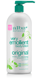 Alba Botanica Natural Very Emollient Body Lotion Original 32 oz