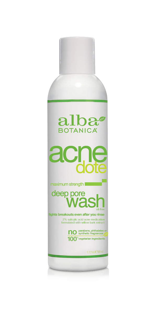 Alba Botanica Acne Dote Acne Dote Deep Pore Wash Oil-Free 6 fl oz
