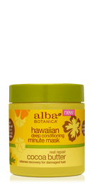 Alba Botanica Hawaiian Deep Conditioning Minute Mask Cocoa Butter 5.5 oz