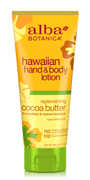 Alba Botanica Hawaiian Hand & Body Lotion Cocoa Butter 7 oz