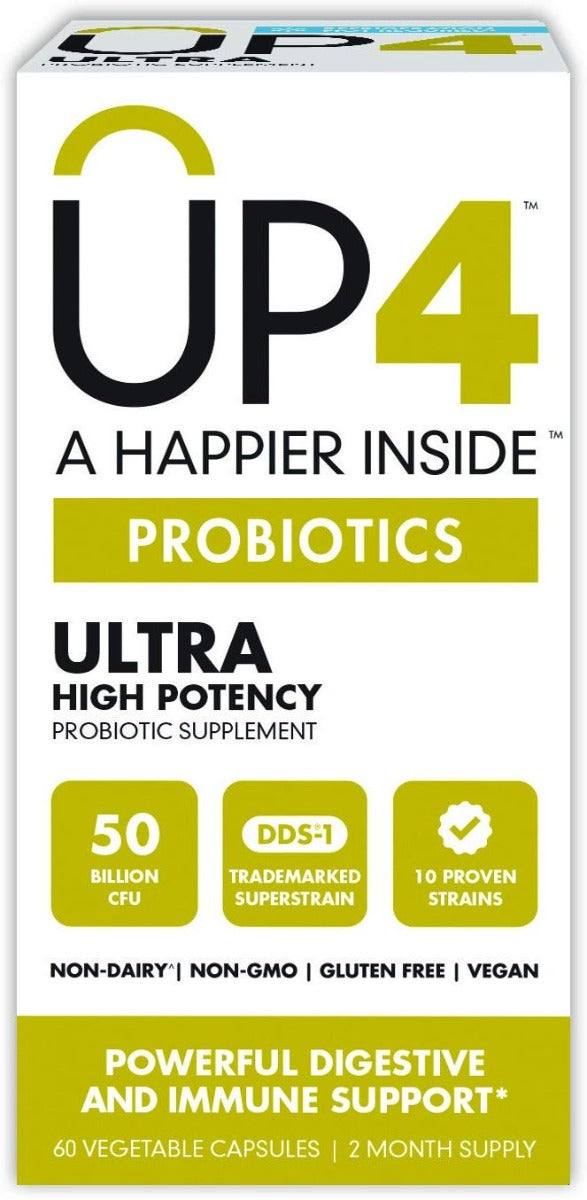 UP4 Probiotics Ultra 60 Veg Capsules