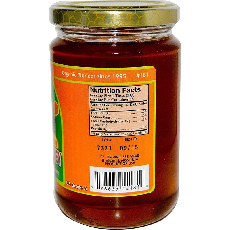 Y.S Eco Bee Farms Orange Raw Honey 13.5 oz