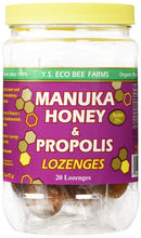 Y.S. Eco Bee Farms Manuka Honey Propolis 20 Lozenges 3.2 oz