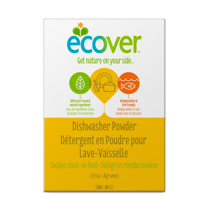 ECOVER Dishwasher Powder Citrus Scent 48 oz