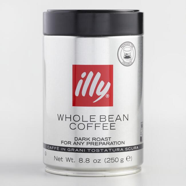 illy Whole Bean Dark Roast Coffee 8.8 oz