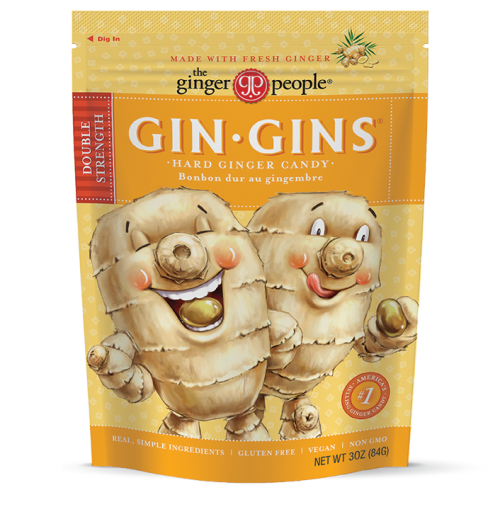 Ginger People Gin Gins Hard Ginger Candy 3 oz