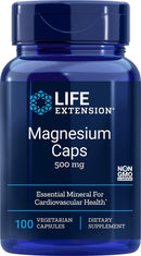 Life Extension Magnesium Caps 500 mg 100 Veg Capsules