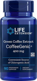 Life Extension CoffeeGenic Green Coffee Extract 400 mg 90 Veg Capsules