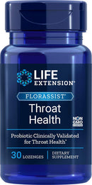 Life Extension Florassist Throat Health 30 Lozenges