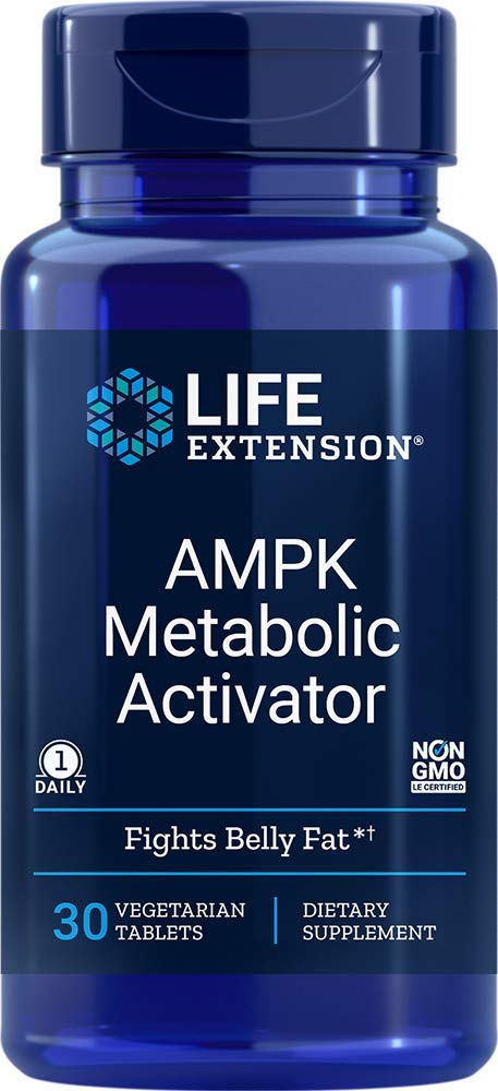 Life Extension AMPK Metabolic Activator 30 Veg Tablets