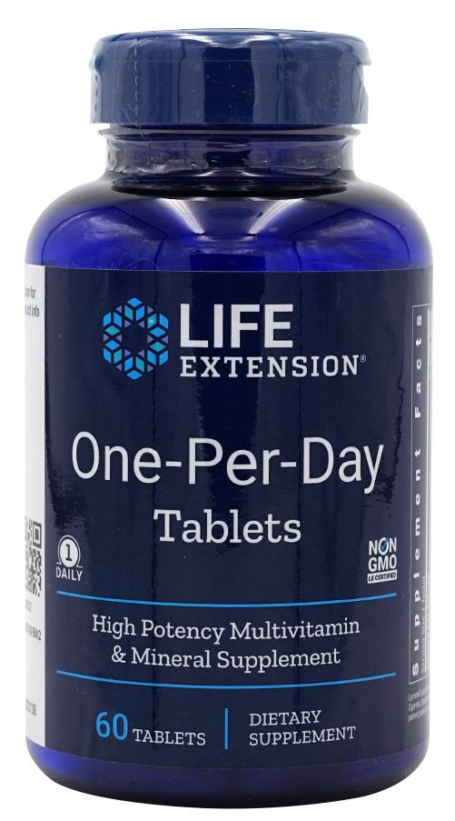 Life Extension One Per Day Multivitamin 60 Tablets