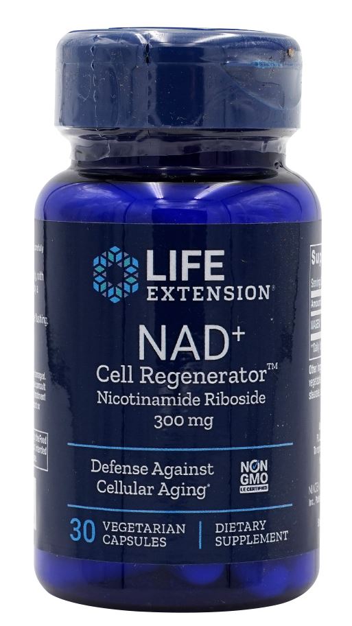 Life Extension NAD+ Cell Regenerator 300 mg 30 Veg Capsules