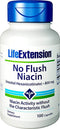 Life Extension No Flush Niacin 100 Capsules