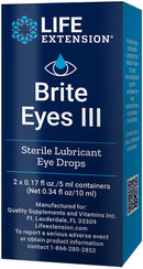 Life Extension Brite Eyes III 2 Vials (0.17 fl oz Each)