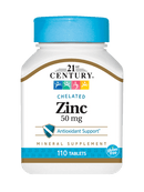 21st Century Zinc 50 mg 110 Tablets