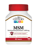 21st Century MSM 1,000 mg 90 Tablets