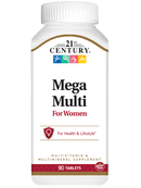 21st Century Mega Multi For Women 90 Tablets