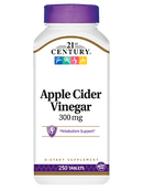 21st Century Apple Cider Vinegar 300 mg 250 Tablets