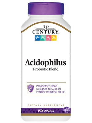 21st Century Acidophilus Probiotic Blend 150 Capsules