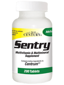 21st Century Sentry Multivitamin & Multimineral Supplement 200 Tablets