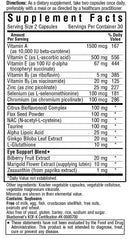 Bluebonnet Nutrition Eye Antioxidant 60 Veg Capsules