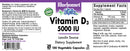 Bluebonnet Nutrition Vitamin D3 5,000 IU 120 Veg Capsules