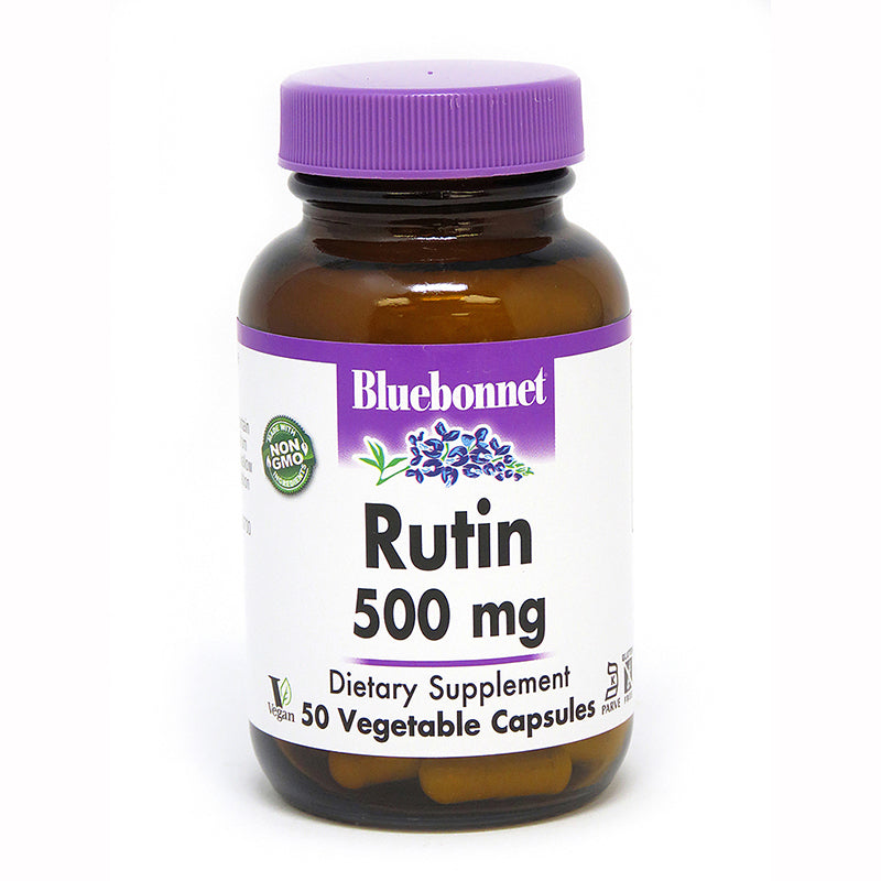 Bluebonnet Nutrition Rutin 500 mg 50 Veg Capsules