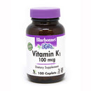 Bluebonnet Nutrition Vitamin K1 100 mcg 100 Caplets