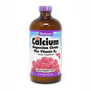 Bluebonnet Nutrition Liquid Calcium Magnesium Citrate Plus Vitamin D3 Raspberry 16 fl oz
