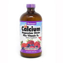 Bluebonnet Nutrition Liquid Calcium Magnesium Citrate Plus Vitamin D3 Mixed Berry 16 fl oz