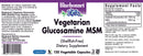 Bluebonnet Nutrition Vegetarian Glucosamine MSM 120 Veg Capsules