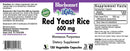 Bluebonnet Nutrition Red Yeast Rice 600 mg 120 Veg Capsules