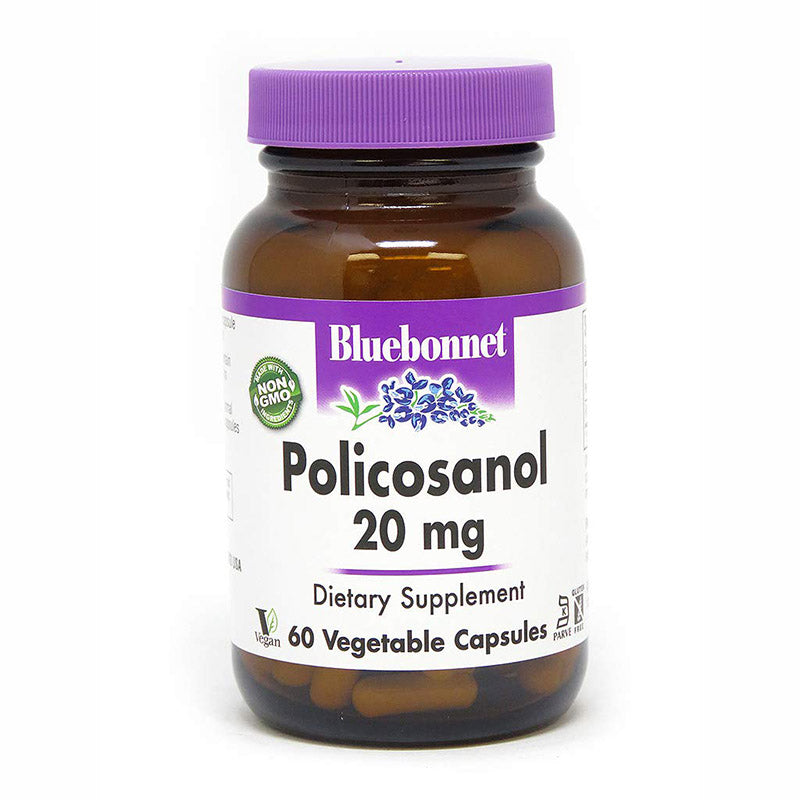 Bluebonnet Nutrition Policosanol 20 mg 60 Veg Capsules