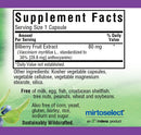 Bluebonnet Nutrition Standardized Bilberry Fruit Extract 60 Veg Capsules