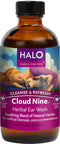 Halo Purely for Pets Cloud 9 Herbal Ear Wash for Dogs & Cats 4 fl oz