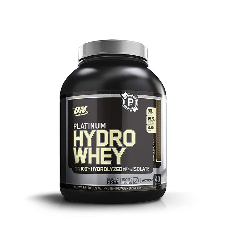 Optimum Nutrition Platinum Hydro Whey Turbo Chocolate 40 Serving 3.5 lb