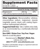 Doctor's Best High Absorption Magnesium 100 mg 120 Tablets