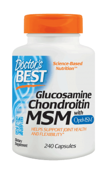 Doctor's Best Glucosamine Chondroitin MSM 240 Capsules