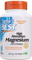 Doctor's BEST High Absorption Magnesium 240 Tablets